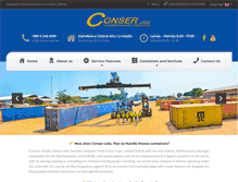 Tablet Screenshot of conser.com.bo